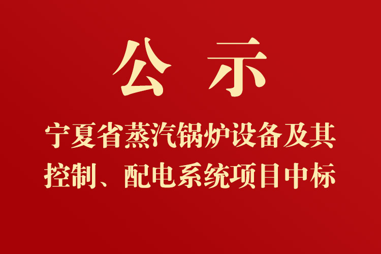 寧夏煤炭基本建設有限公司蒸汽鍋爐設備及